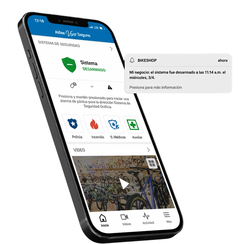 Controla todo desde la app
